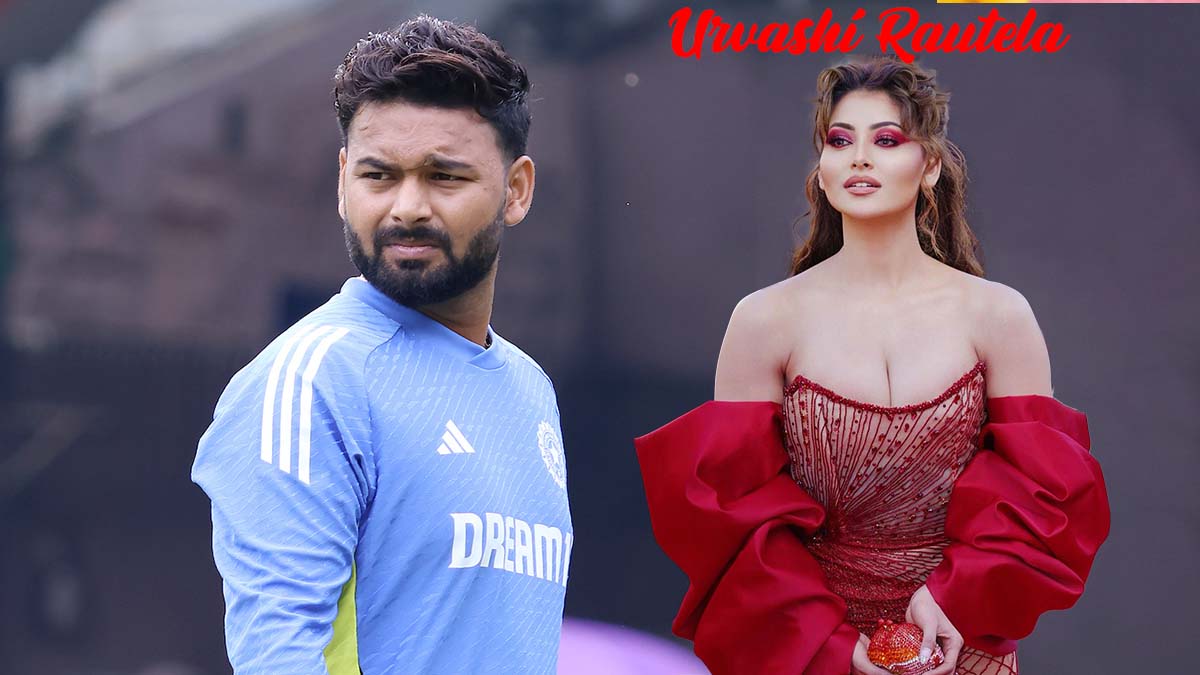 Urvashi Rautela and Rishabh Pant