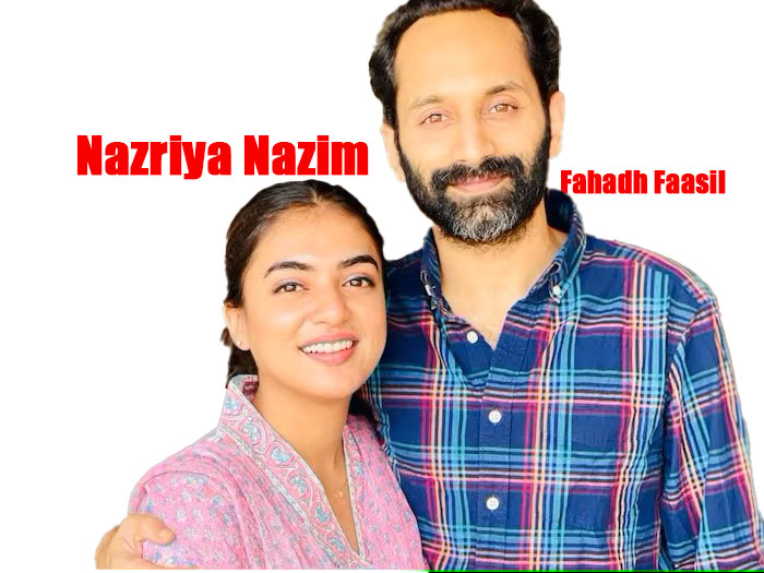 Fahadh Faasil And Nazaria Nazim